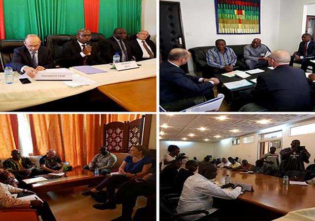 Des rencontres de haut niveau avec l'Uemoa, les autorits publiques et des syndicats d'enseignants - 27 au 28 Fvrier 2018  Ouagadougou (Burkina Faso)