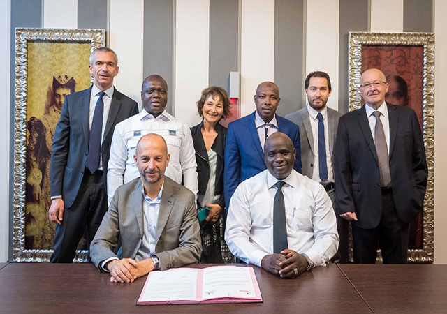 Signature d'une convention de partenariat entre la Mutualit Franaise et la Mutualit Ivoirienne - 12 Juin 2018