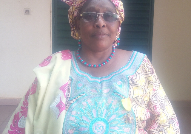 DEMBELE Fadima THIAM, Vice-Prsidente de la MUTISE (Mutuelle Interprofessionnelle de Sgou) - Keneyaton de la Rgion de Sgou au Mali