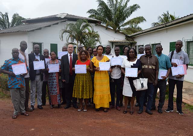 L'UNMCI et PASS forment les administrateurs de la MusaCNRA - 06 Octobre 2017  Bimbresso (Cte d'Ivoire)