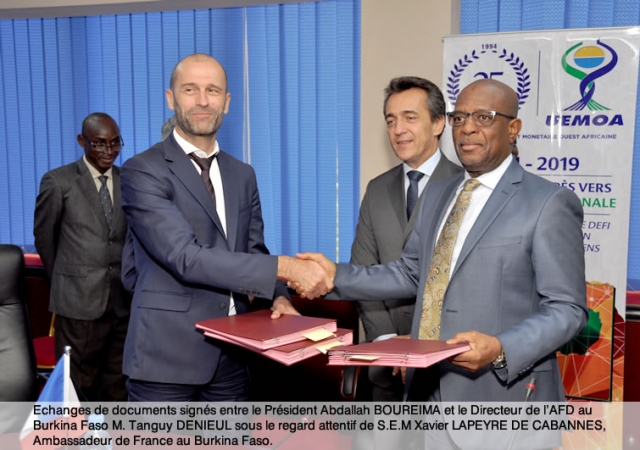 Coopération Afd/Uemoa : nouvel envol pour le Projet d'Appui à l'extension de la Couverture du Risque Maladie (PACRM) dans les États membres de l'Union - 25 Avril 2019 à Ouagadougou (Burkina Faso)