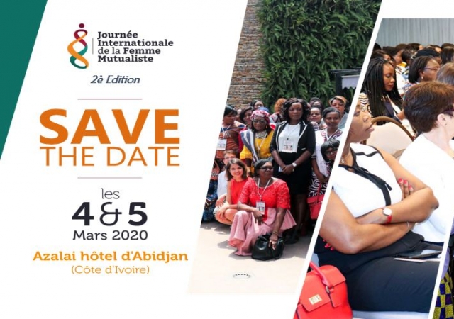 Deuxième édition de la Journée Internationale de la Femme Mutualiste (#Jifm20) - 4 et 5 mars 2020 à Abidjan (Côte d'Ivoire)