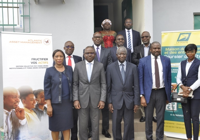 Un protocole d'accord signé entre Atlantic Asset management et la mutuelle sociale de la Poste de ivoirienne - 8 octobre 2020 à Abidjan (Côte d'Ivoire)